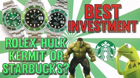 rolex kermit vs hulk starbucks